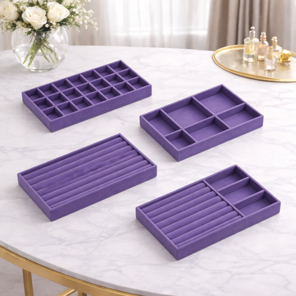 Elegant Jewelry Organizer Set for Effortless Storage