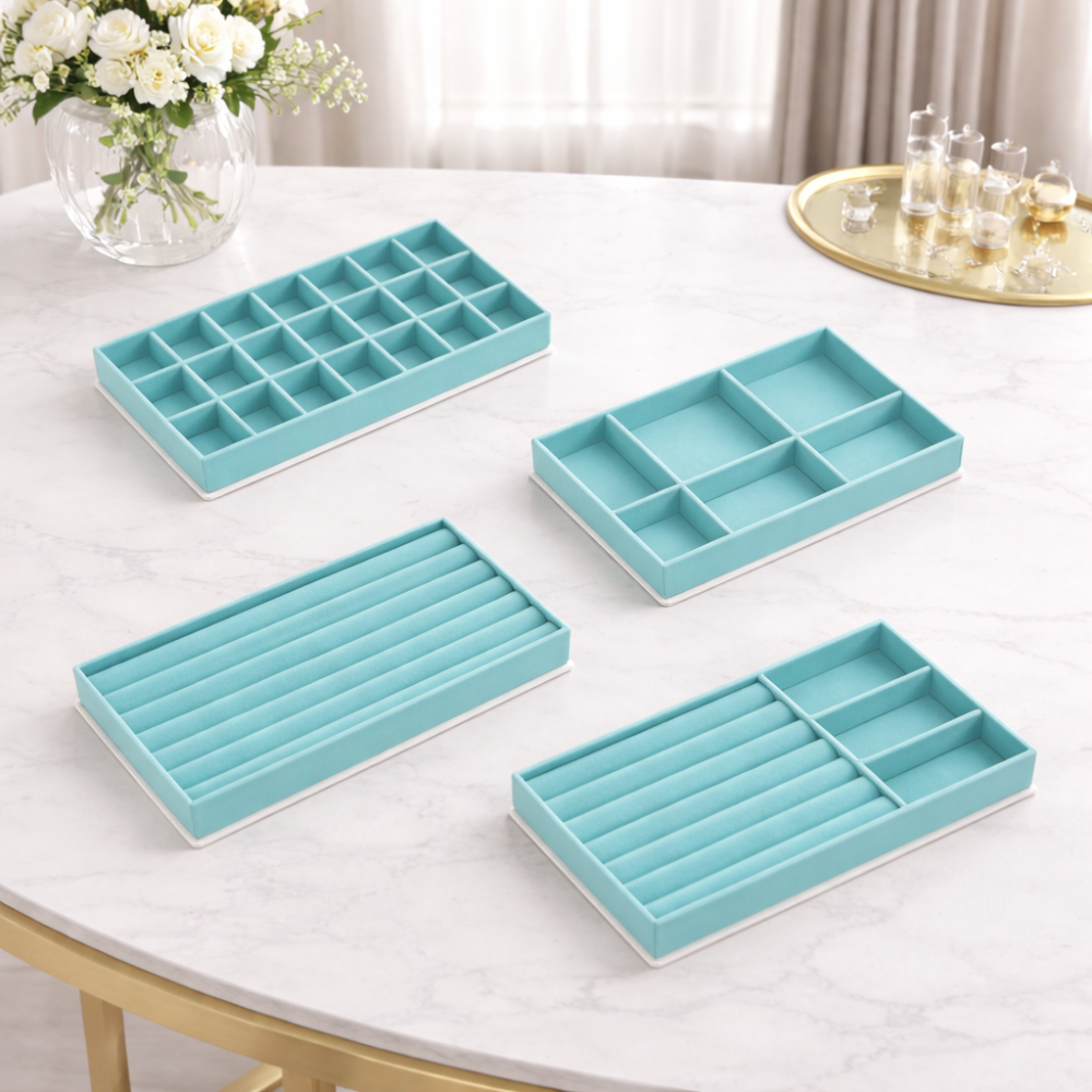 Elegant Jewelry Organizer Set for Effortless Storage