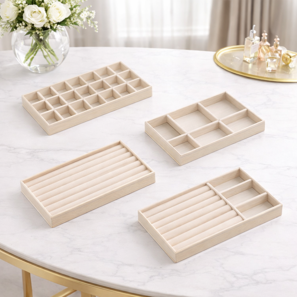 Elegant Jewelry Organizer Set for Effortless Storage