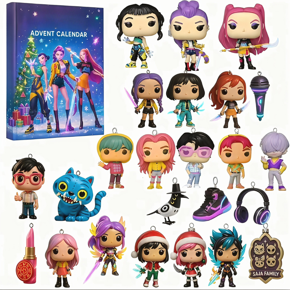Anime Countdown Calendar with Daily Surprise Collectibles