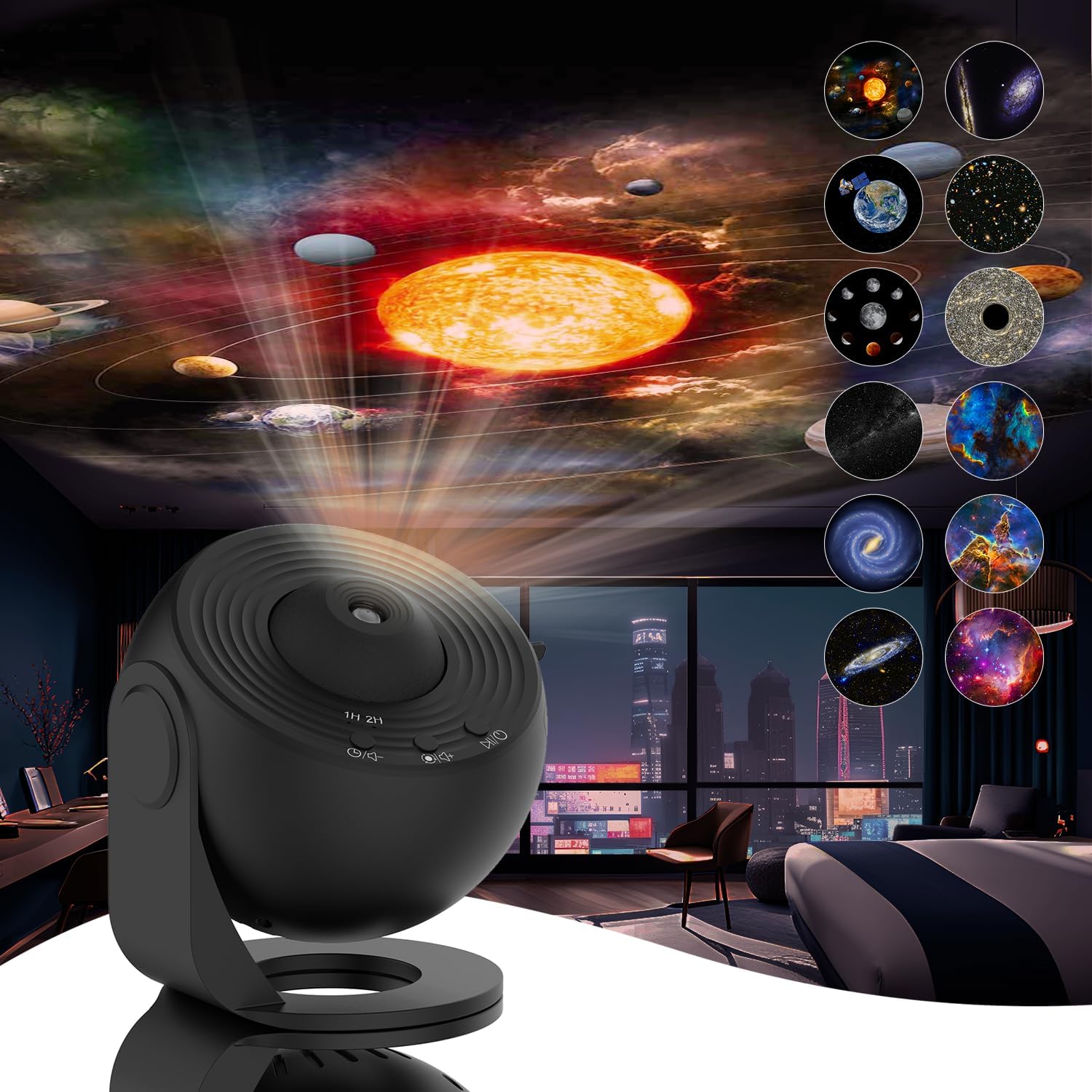 Galactic Dreamscape Projector | Elevate Your Relaxation