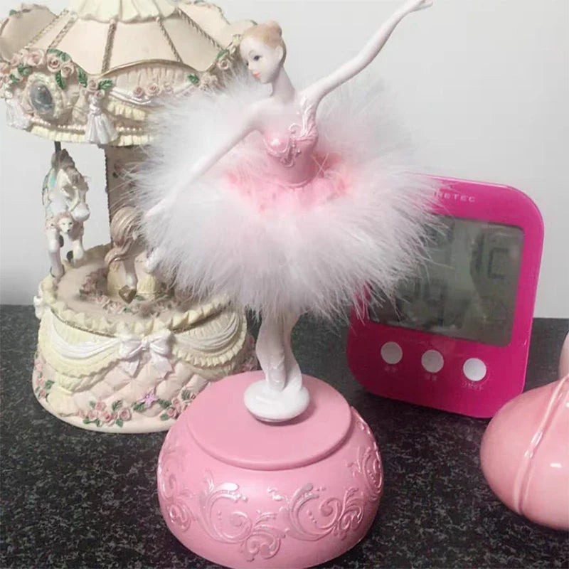 Charming Ballet Music Box with Enchanting Dancer