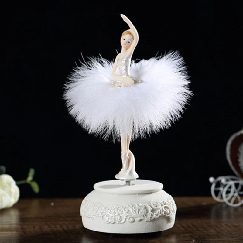 Charming Ballet Music Box with Enchanting Dancer
