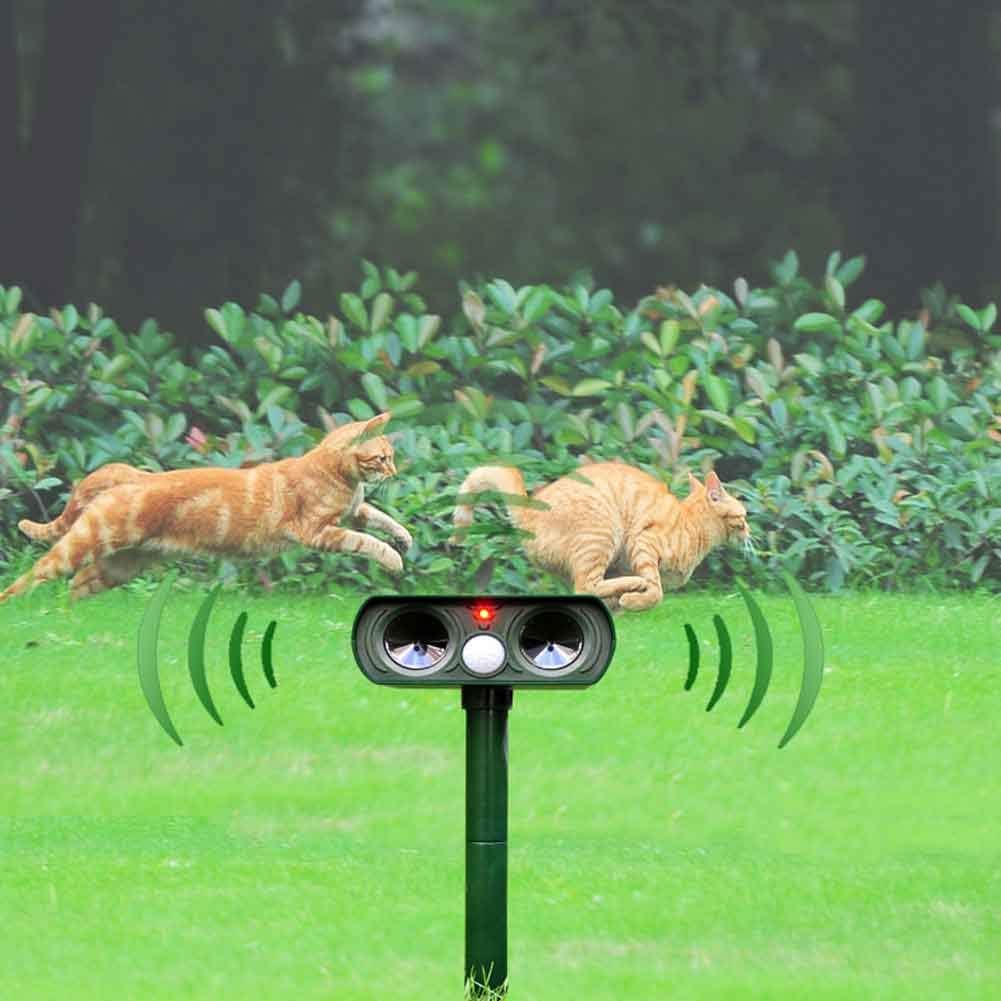 Ultrasonic Animal Repeller Powered by Solar Energy