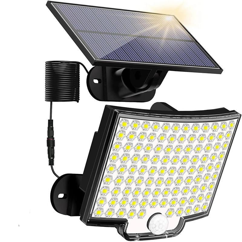 Solar-Powered 106 LED Outdoor Security Light with Motion Detection