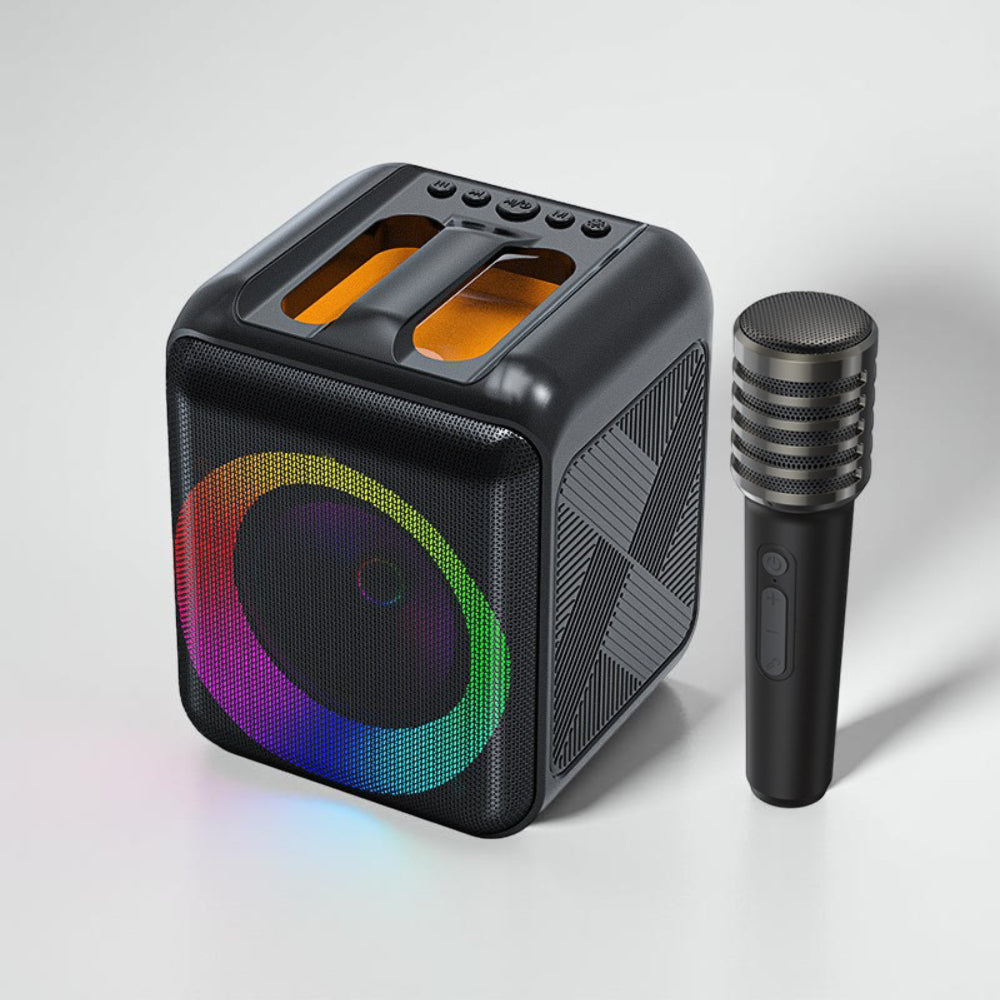 Ultimate Karaoke System with Portable Speaker and Wireless Mics