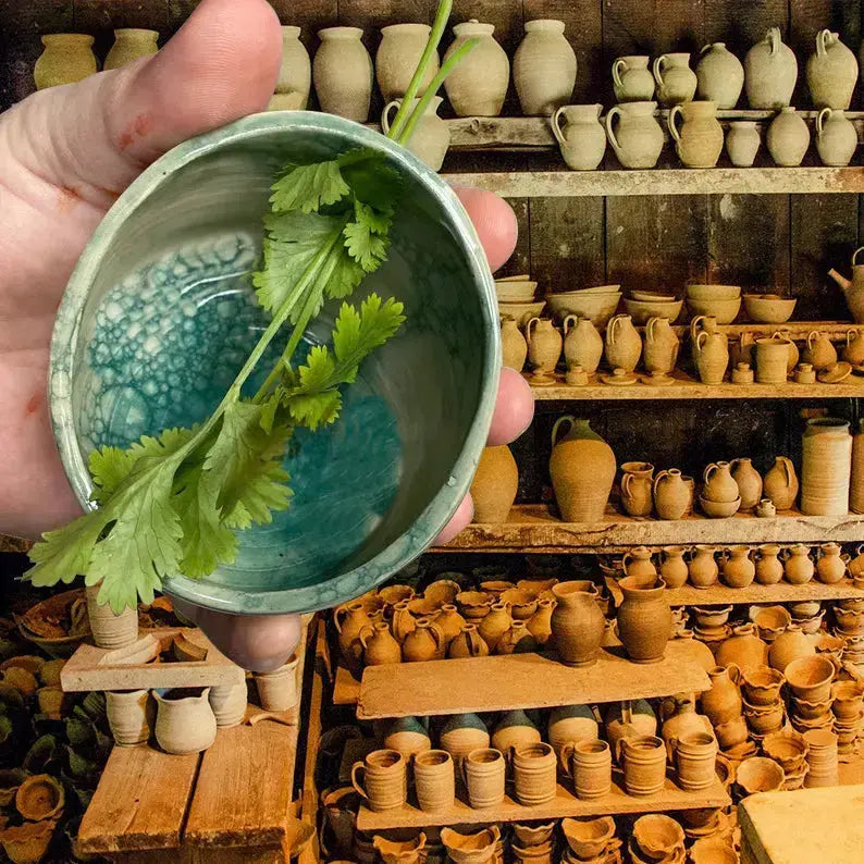 Rustic Charm Ceramic Herb Stripper - Buy One, Get One Free