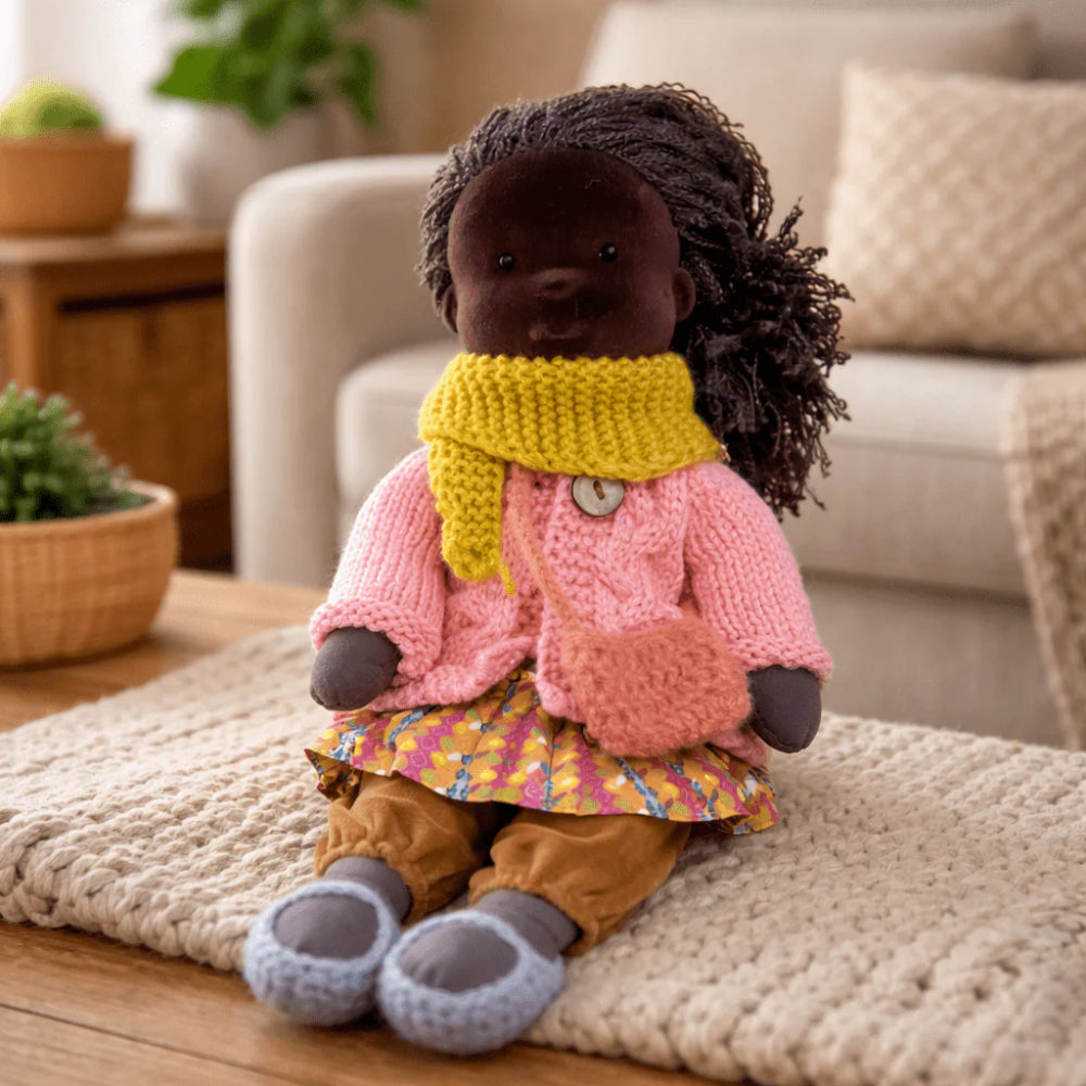 Charming Fabric Doll for Kids - A Perfect Playtime Buddy