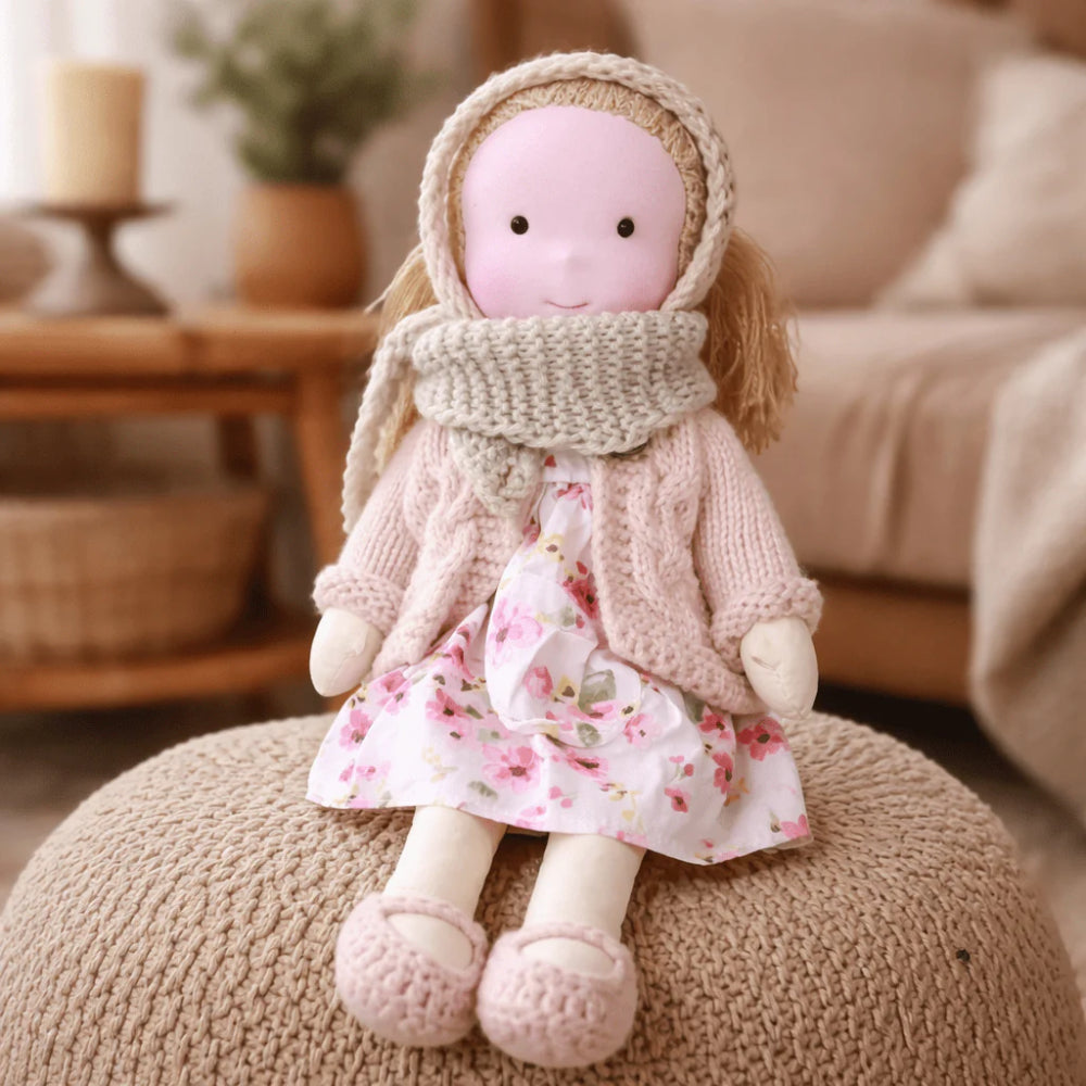 Charming Fabric Doll for Kids - A Perfect Playtime Buddy