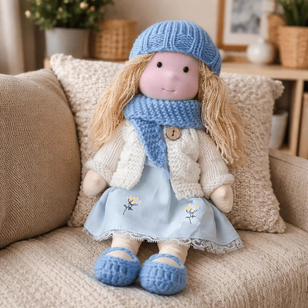 Charming Fabric Doll for Kids - A Perfect Playtime Buddy