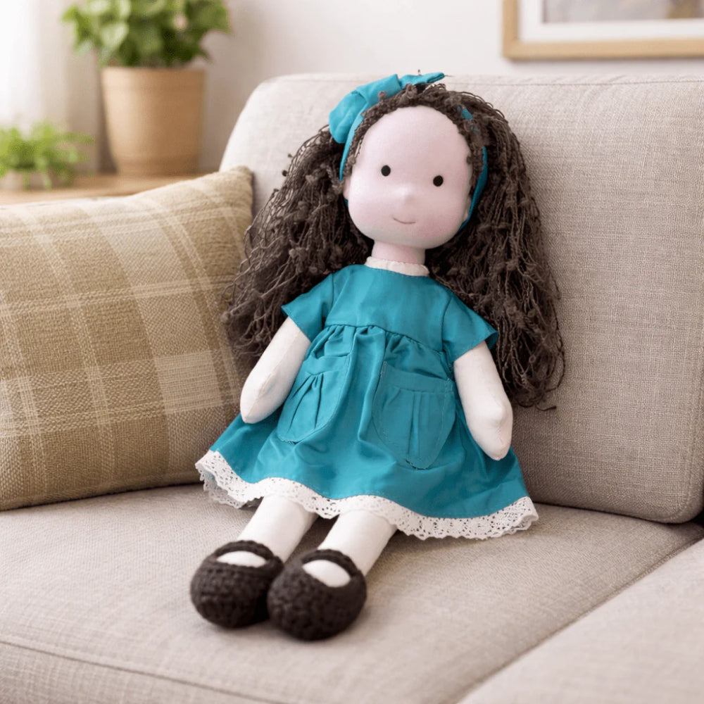 Charming Fabric Doll for Kids - A Perfect Playtime Buddy
