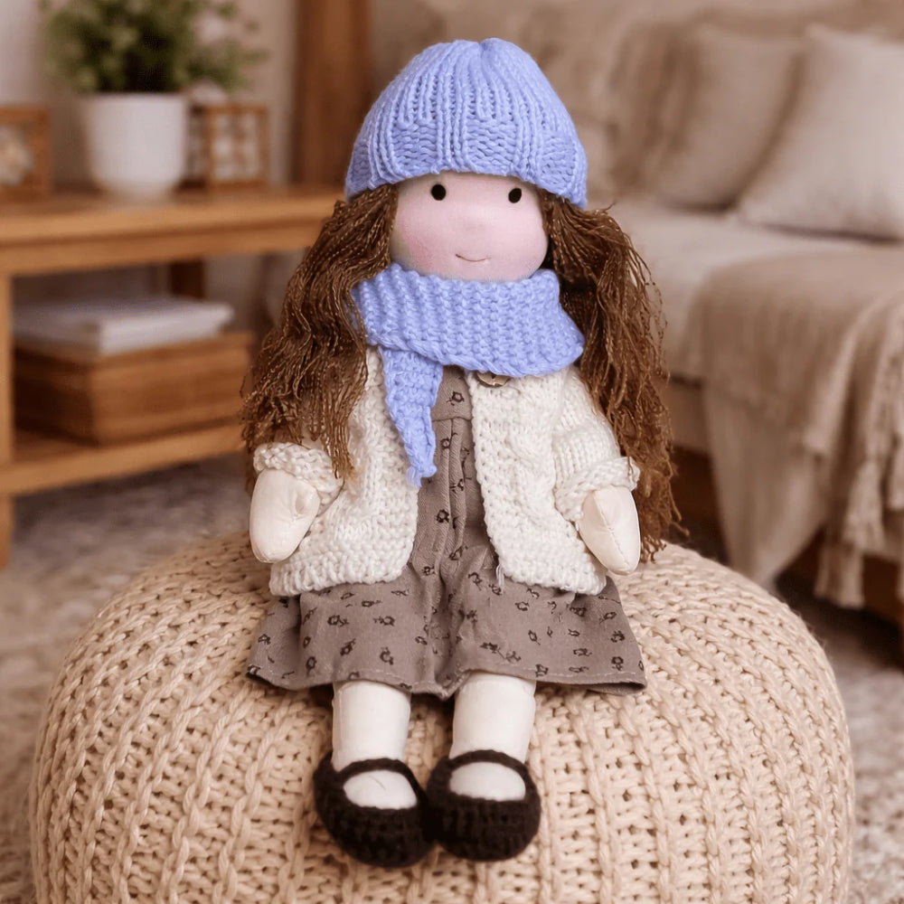 Charming Fabric Doll for Kids - A Perfect Playtime Buddy