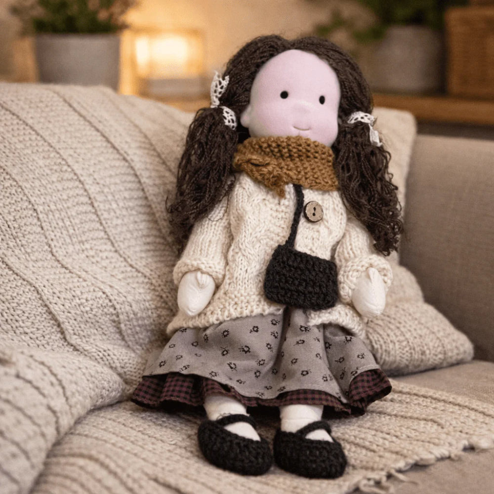 Charming Fabric Doll for Kids - A Perfect Playtime Buddy