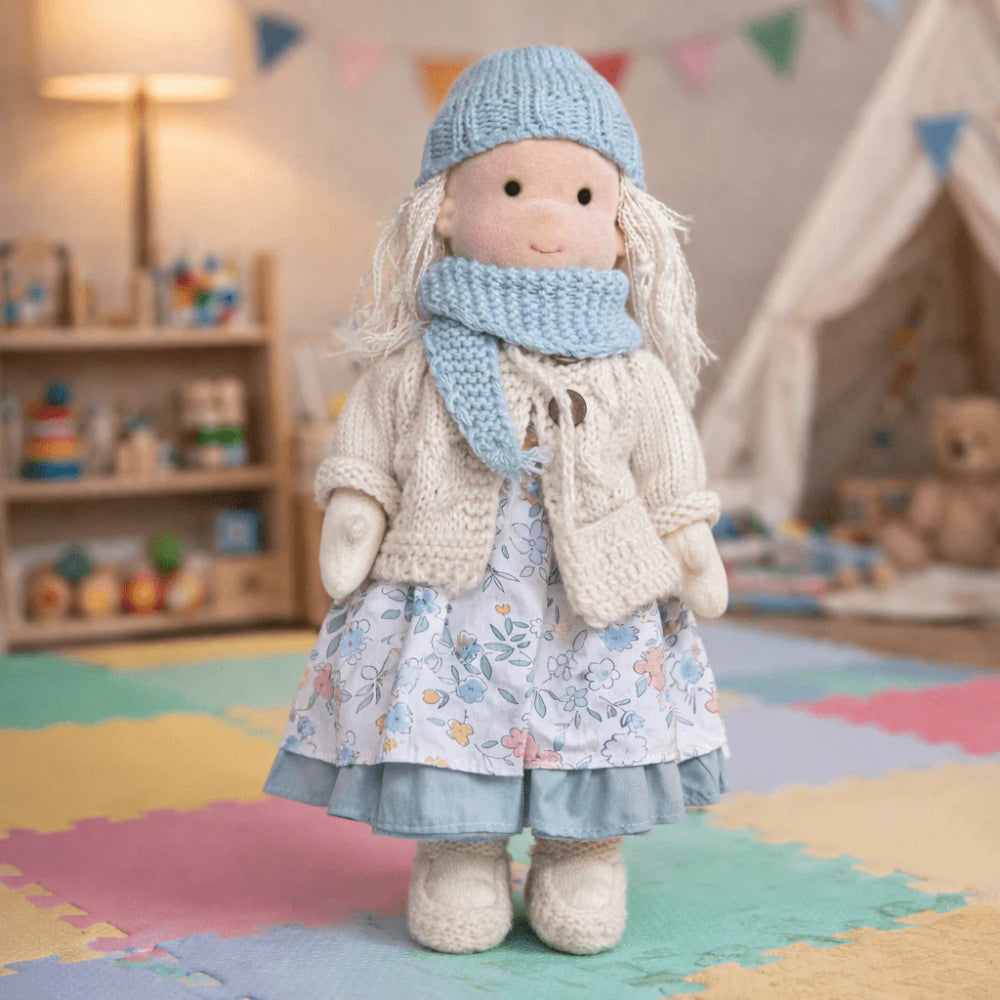 Charming Fabric Doll for Kids - A Perfect Playtime Buddy