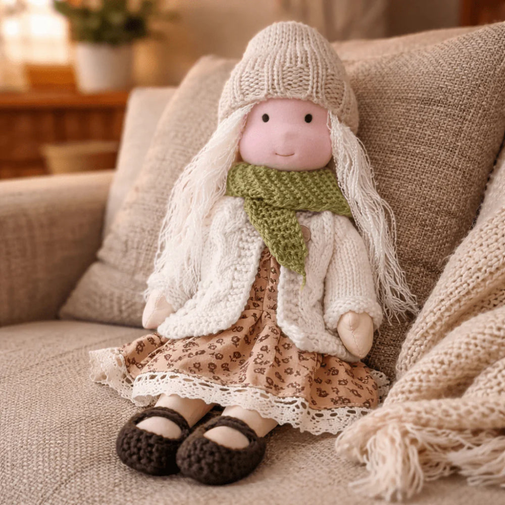 Charming Fabric Doll for Kids - A Perfect Playtime Buddy