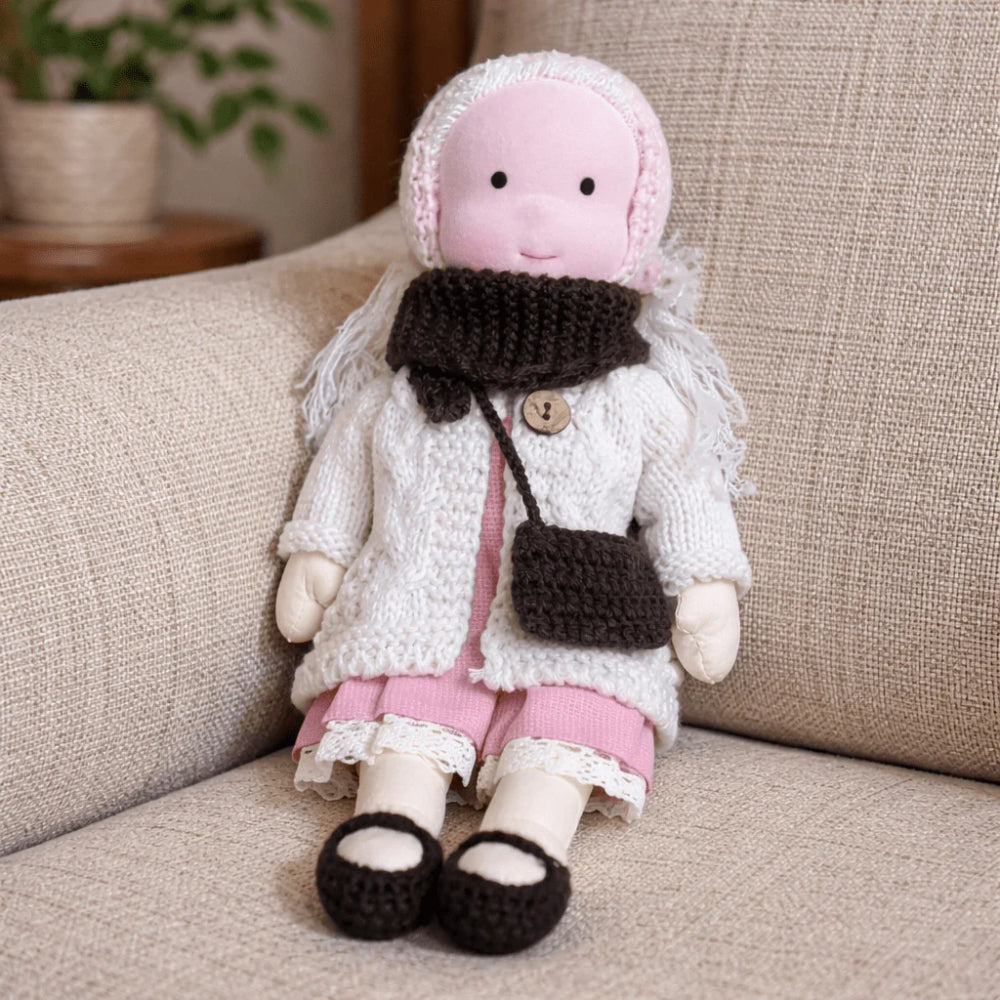 Charming Fabric Doll for Kids - A Perfect Playtime Buddy