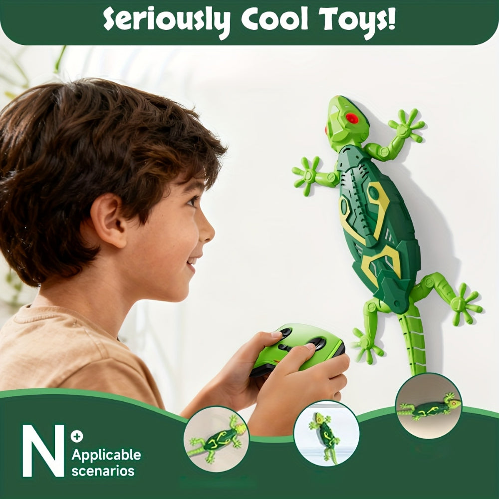 Remote-Controlled Climbing Gecko Toy for Kids