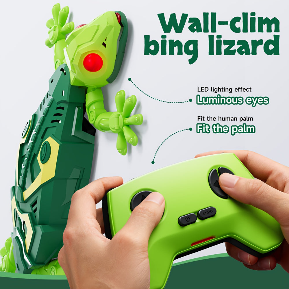 Remote-Controlled Climbing Gecko Toy for Kids