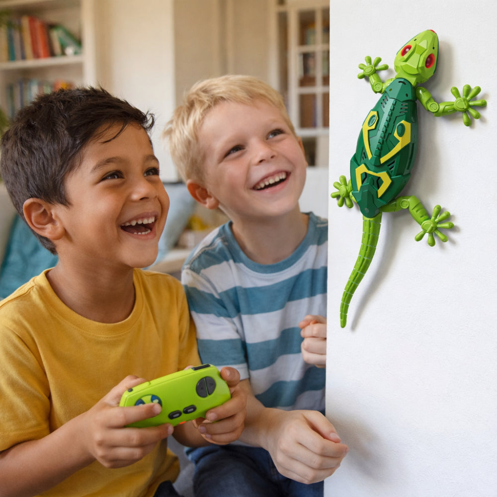 Remote-Controlled Climbing Gecko Toy for Kids