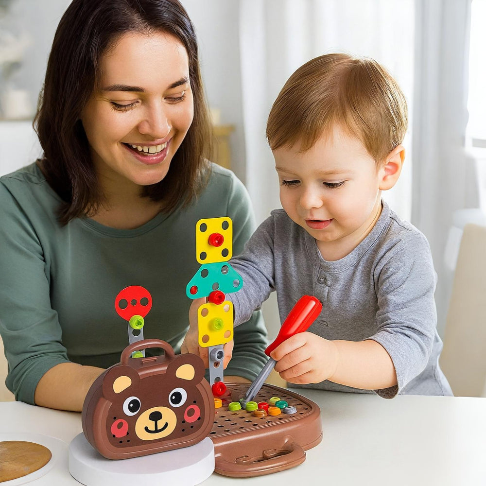Creative Construction Kit for Kids - STEM Learning Adventure