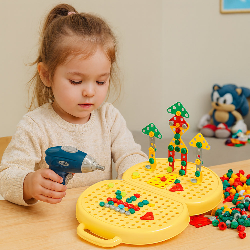 Creative Construction Kit for Kids - STEM Learning Adventure