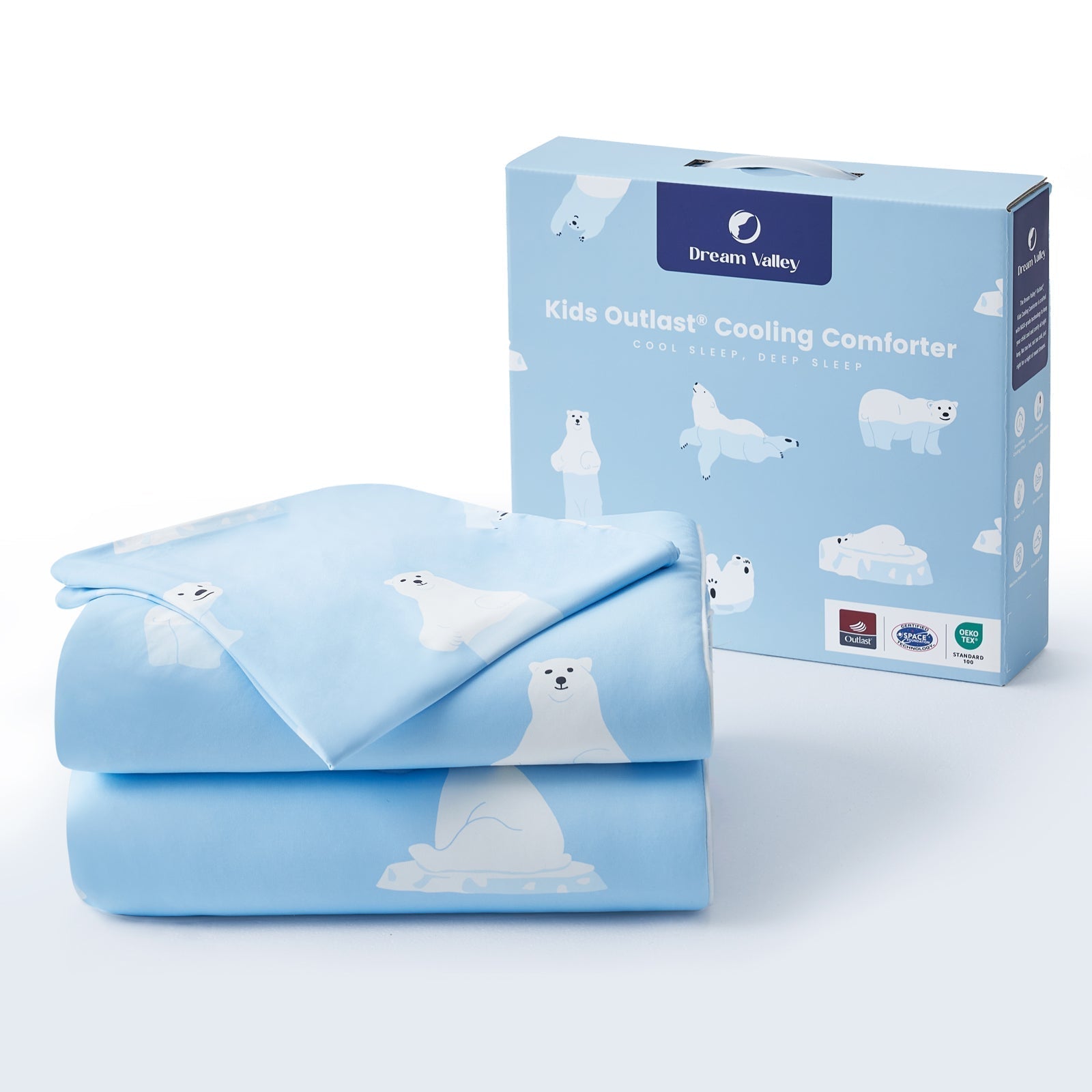 Children's Cooling Blanket with Outlast Technology | Soft, Breathable for Sleep Comfort