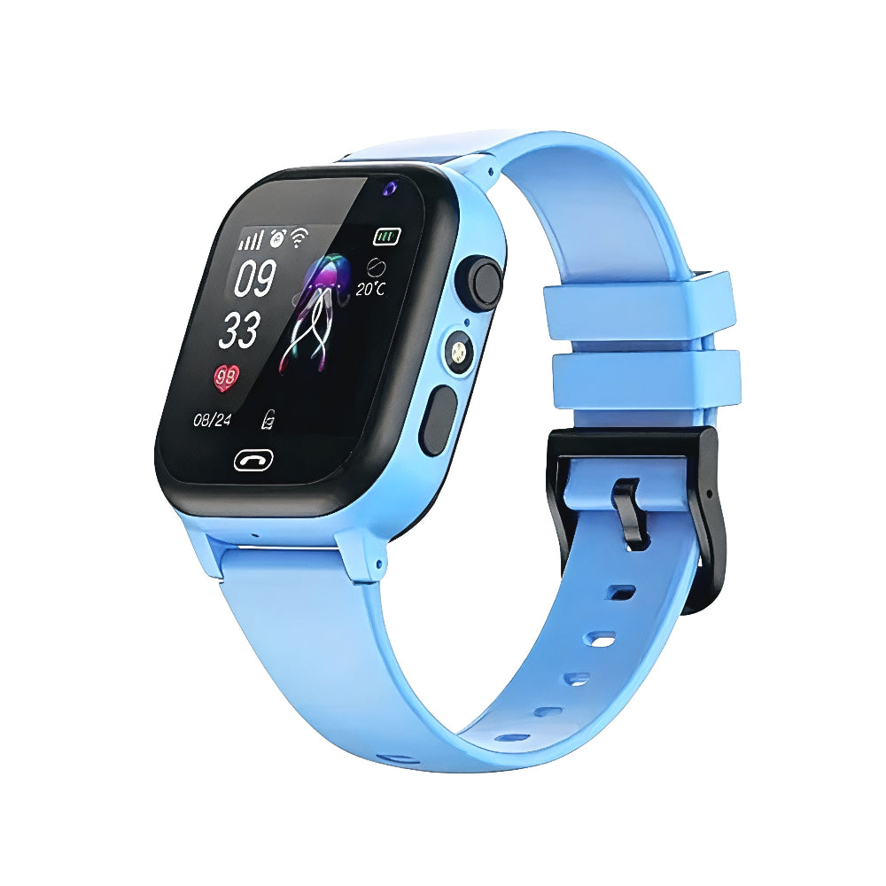 Waterproof Kids Smartwatch with 4G GPS Tracker and Camera for Active Use