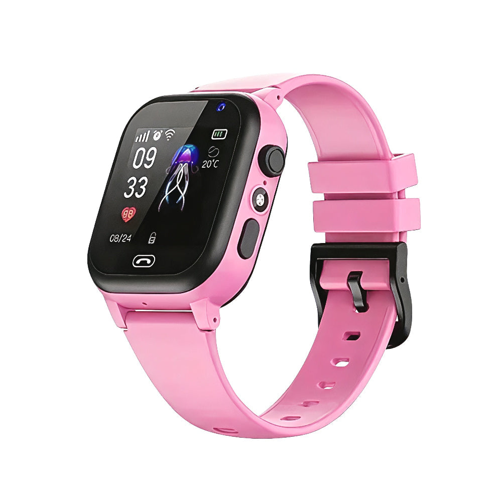 Waterproof Kids Smartwatch with 4G GPS Tracker and Camera for Active Use