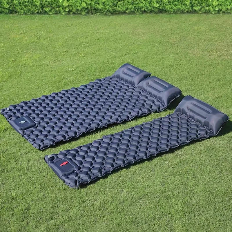 Extra-Wide Double Air Mattress for Camping – Quick Inflation for Comfort