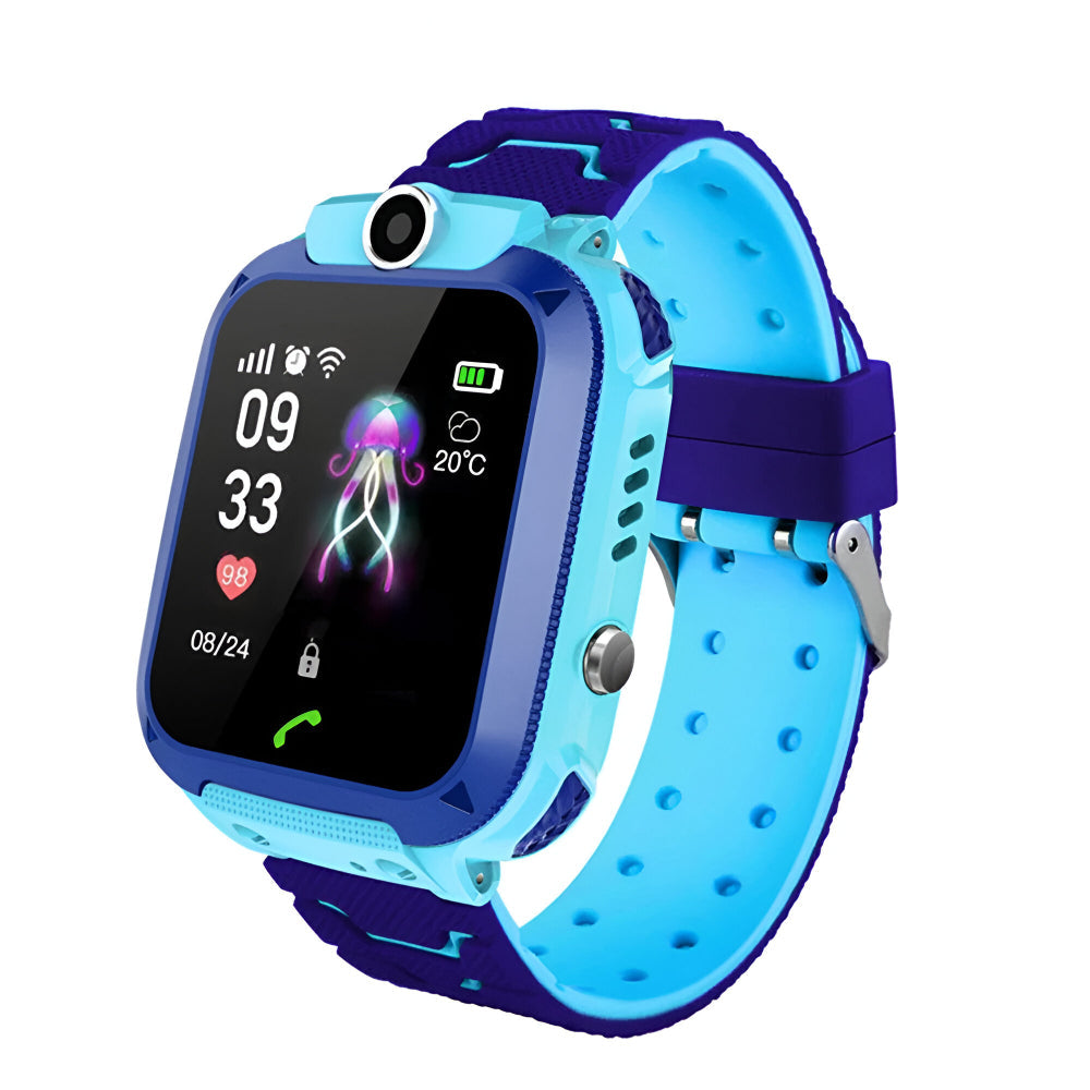 Kids' Smart Tracker Watch with SOS and Camera Functionality