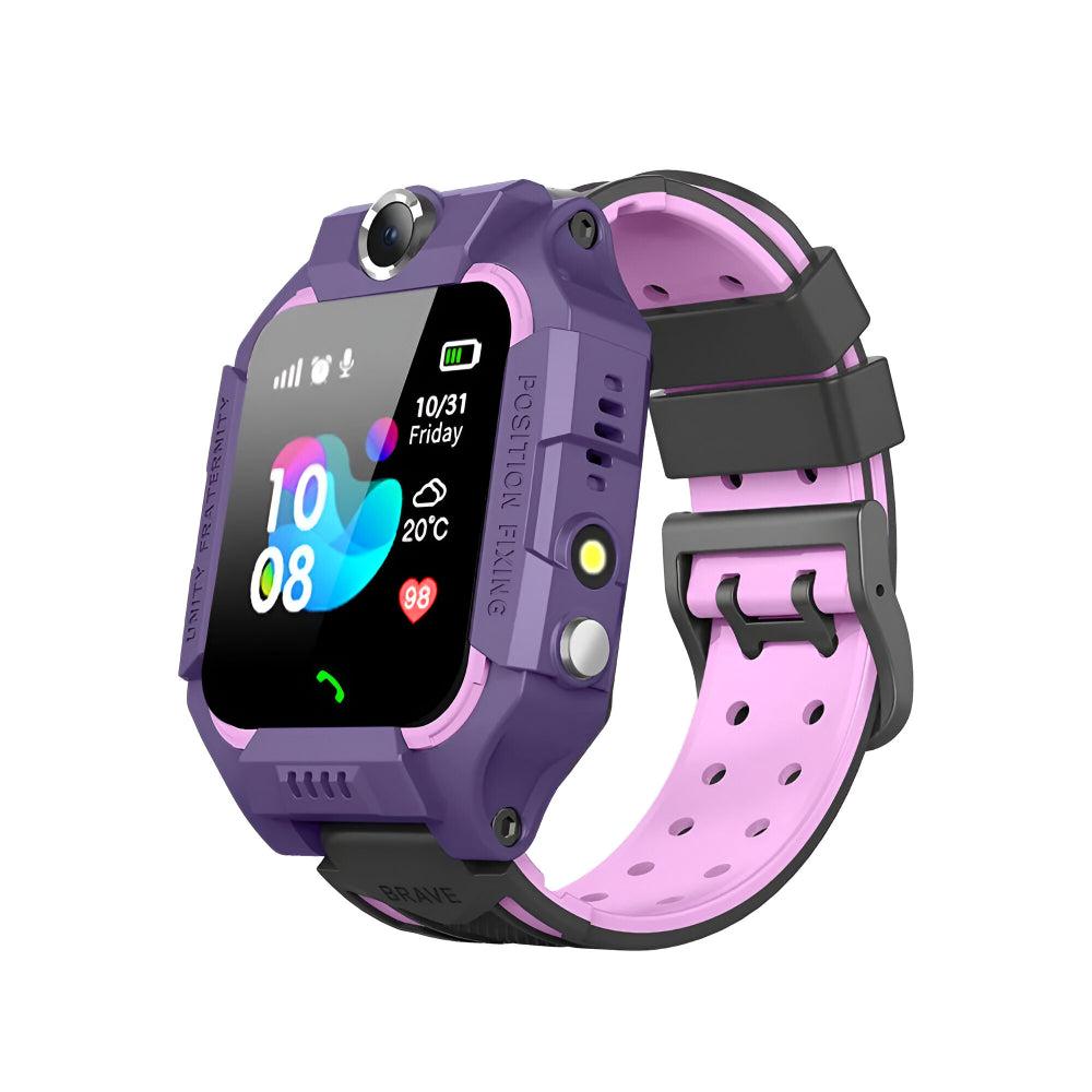 Kids' Smart Tracker Watch with SOS and Camera Functionality