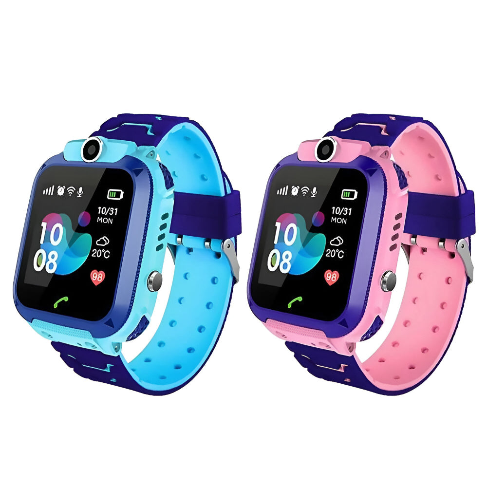 Kids' Smart Tracker Watch with SOS and Camera Functionality
