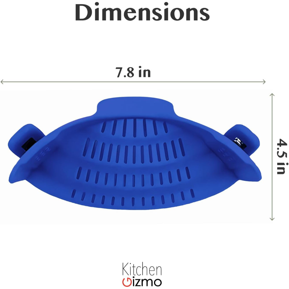 Innovative Clip-On Kitchen Strainer for Effortless Draining