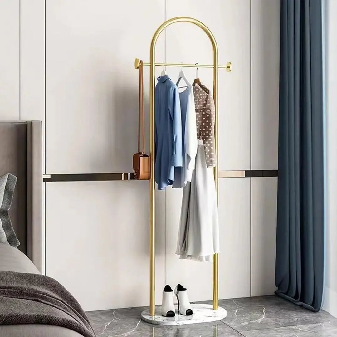 Elegant Minimalist Clothing Display Stand for Everyday Wear