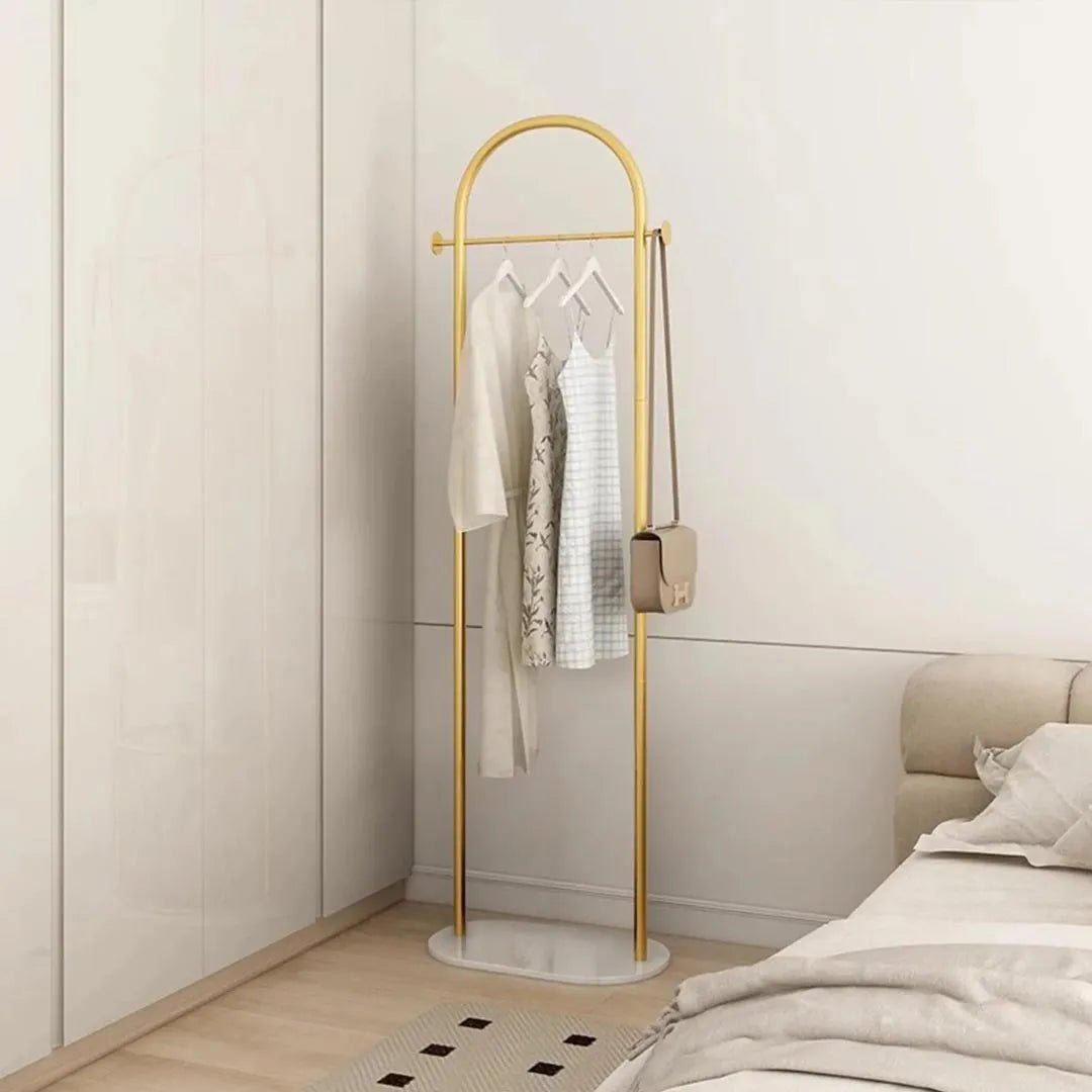 Elegant Minimalist Clothing Display Stand for Everyday Wear
