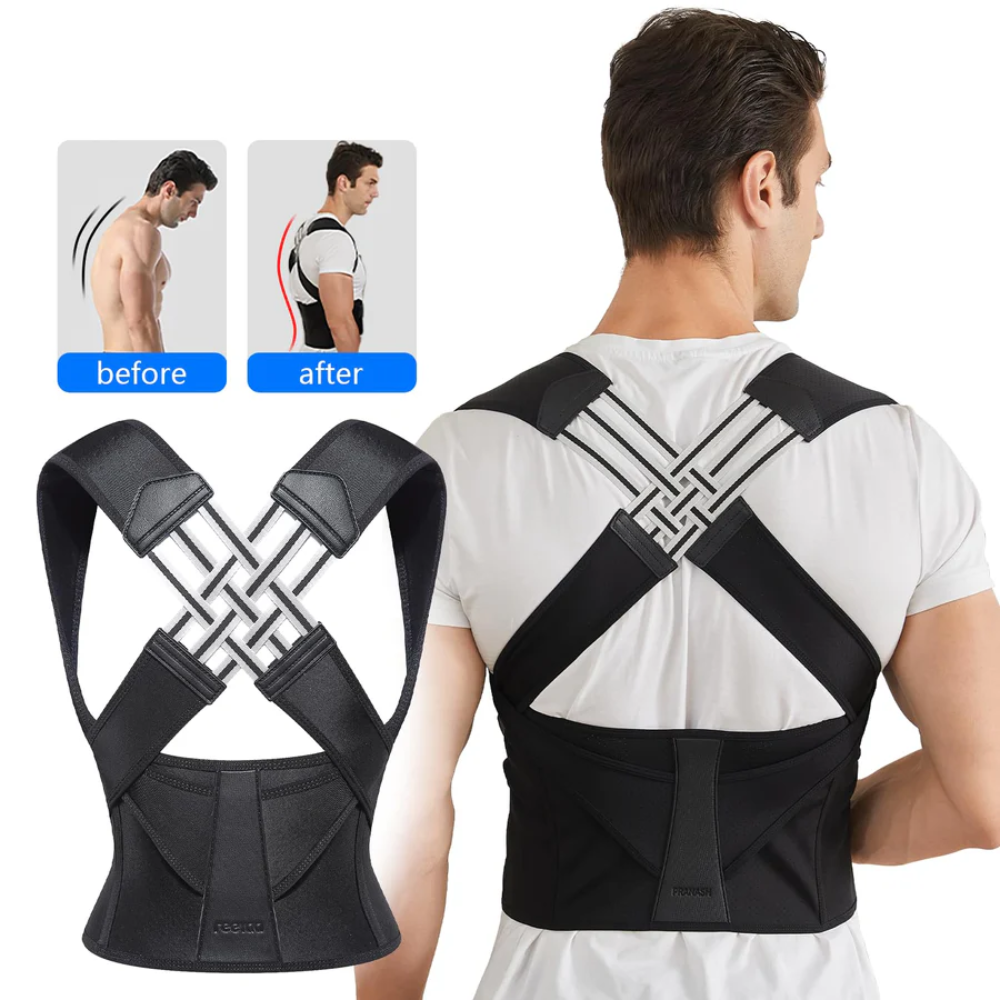 Adjustable Back Support for Better Posture & Comfort