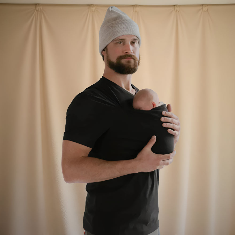 Hands-Free Baby Carrier Shirt for Active Parents