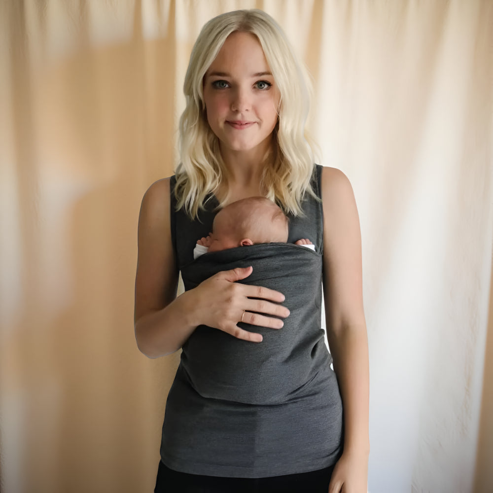 Hands-Free Baby Carrier Shirt for Active Parents