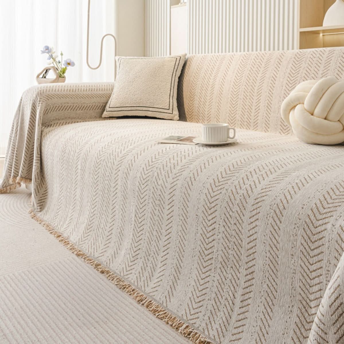 UltraComfort Chenille Sofa Protector - Washable & Pet-Friendly