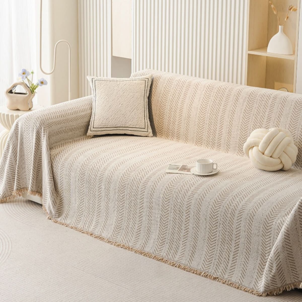 UltraComfort Chenille Sofa Protector - Washable & Pet-Friendly