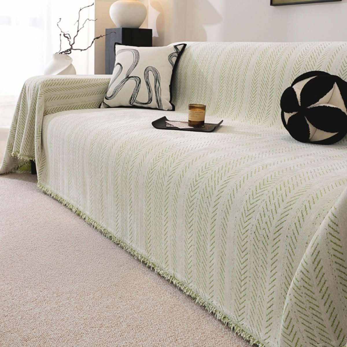 UltraComfort Chenille Sofa Protector - Washable & Pet-Friendly