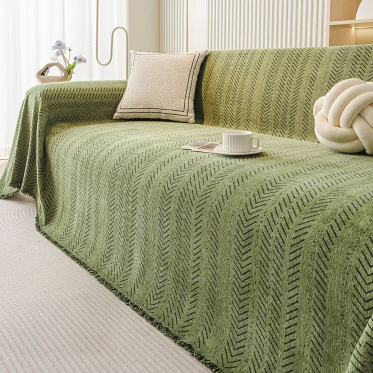 UltraComfort Chenille Sofa Protector - Washable & Pet-Friendly
