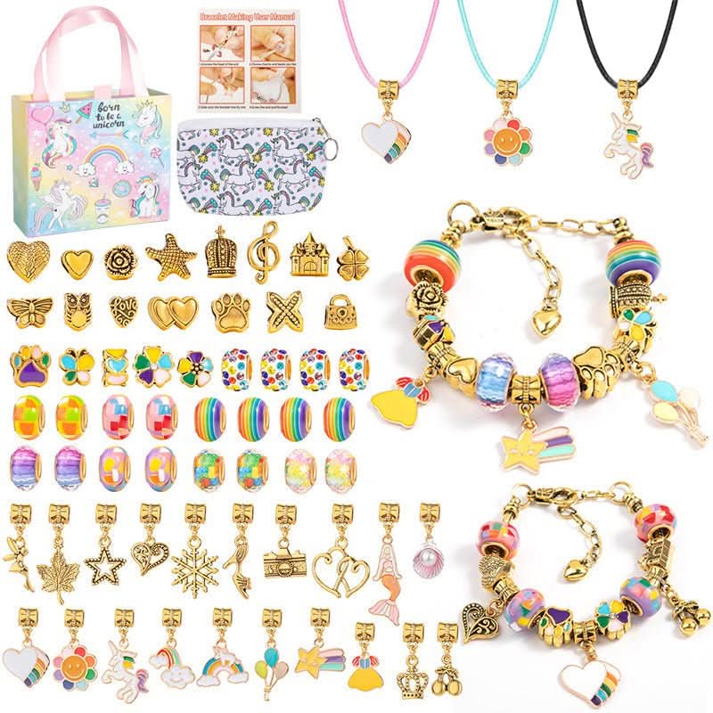 SparkleArt Bracelet Making Kit for Young Creators