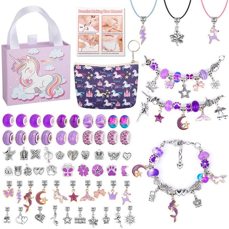 SparkleArt Bracelet Making Kit for Young Creators