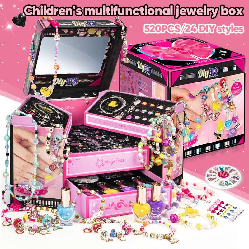 SparkleArt Bracelet Making Kit for Young Creators