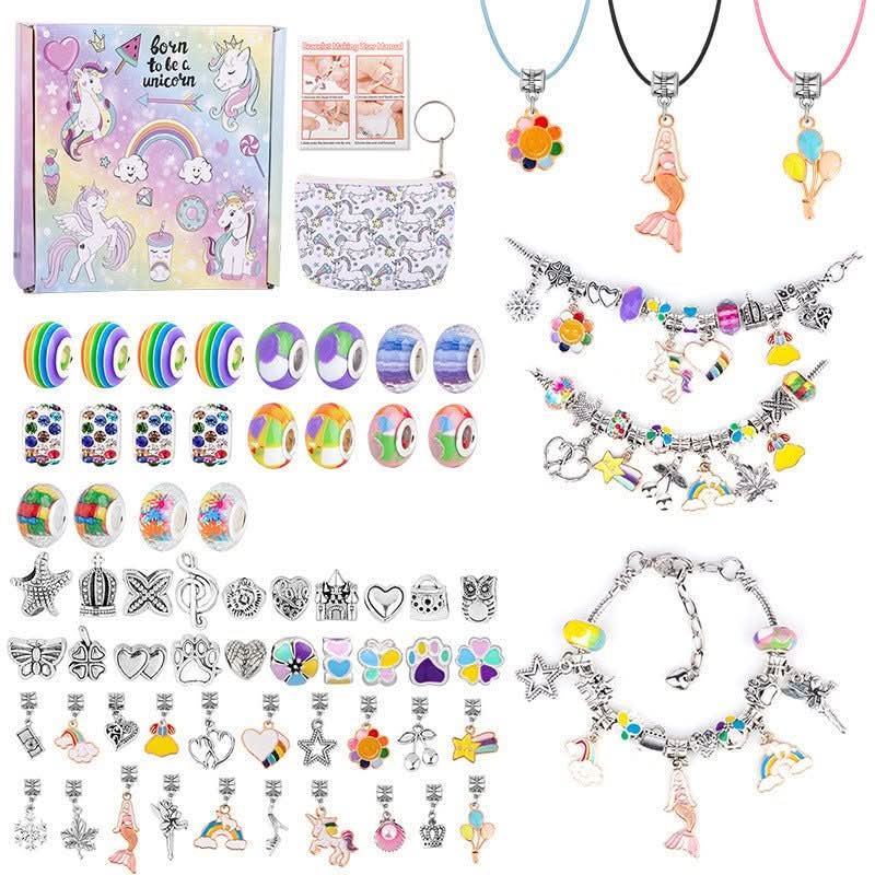 SparkleArt Bracelet Making Kit for Young Creators