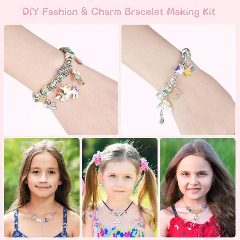 SparkleArt Bracelet Making Kit for Young Creators