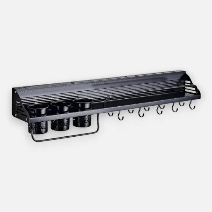 Stylish Wall-Mounted Kitchen Organizer for Effortless Storage