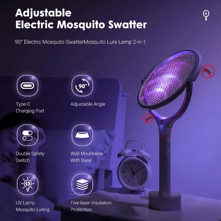 Electric Insect Trap for Mosquito Control