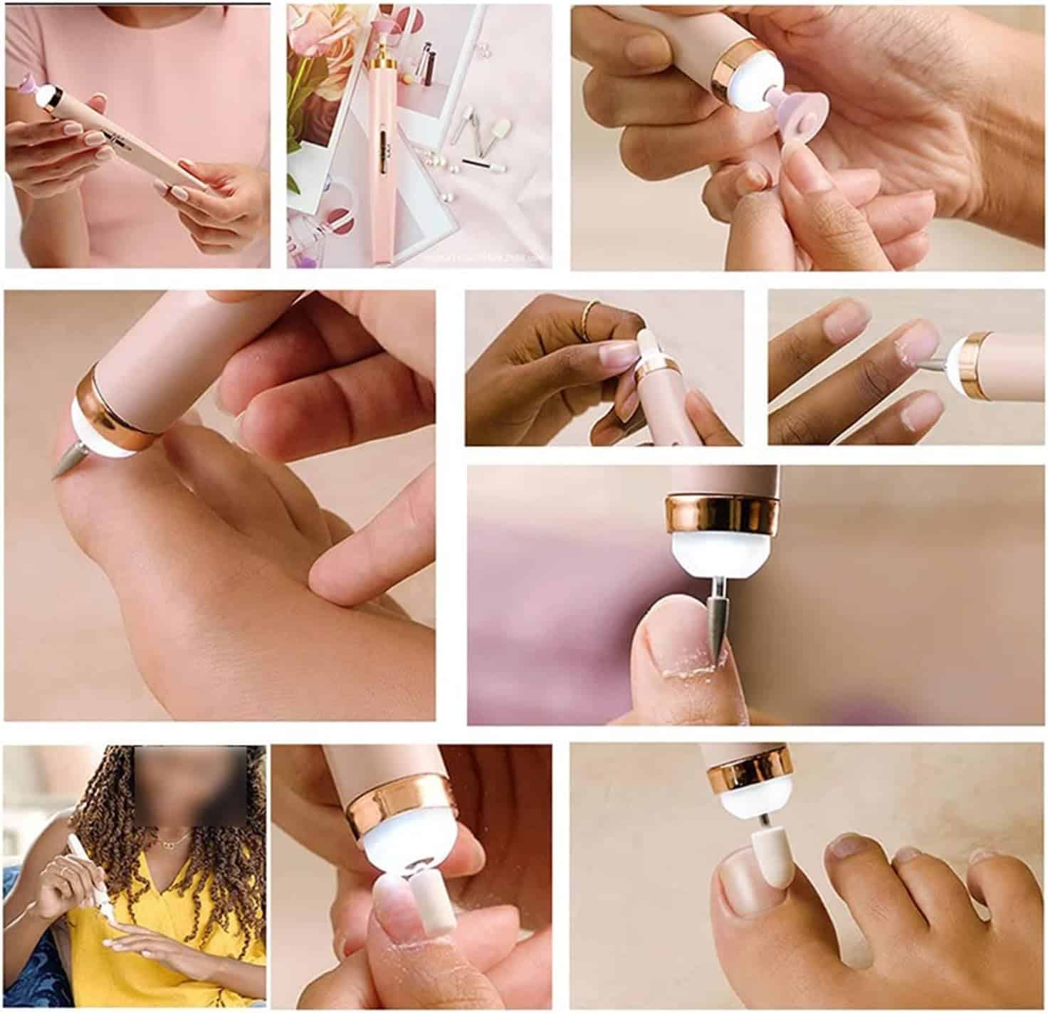 Electric Nail Care Set for Salon-Quality Manicures